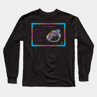 9 - F - Fluorine: Poetry Long Sleeve T-Shirt